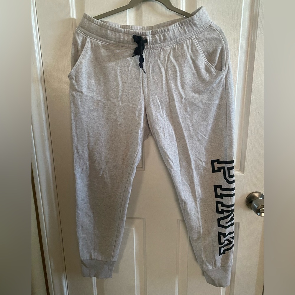 Pink sweats